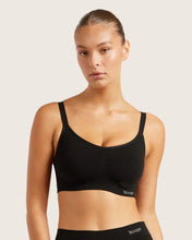 Load image into Gallery viewer, Boody Full Bust Wireless Bra - Shade Black - Medium