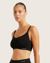 Load image into Gallery viewer, Boody Full Bust Wireless Bra - Shade Black - Medium