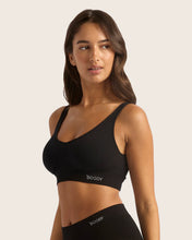 Load image into Gallery viewer, Boody Seamfree Padded Bra - Shade Black - Medium