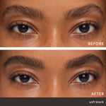 Load image into Gallery viewer, PureBrow® Brow Gel - Shade Soft Black

