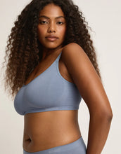 Load image into Gallery viewer, Boody Full Bust Wireless Bra - Shade Dusty Blue - 2XL
