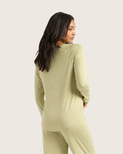 Load image into Gallery viewer, Boody Goodnight Raglan Sleep Top - Sage - XL

