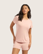 Load image into Gallery viewer, Boody Goodnight Sleep Tee - Dusty Pink - Medium
