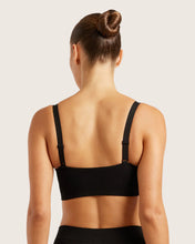 Load image into Gallery viewer, Boody Full Bust Wireless Bra - Shade Black - Small
